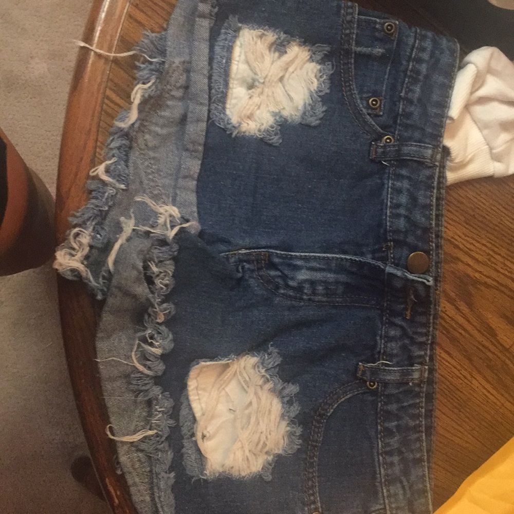 Jean shorts